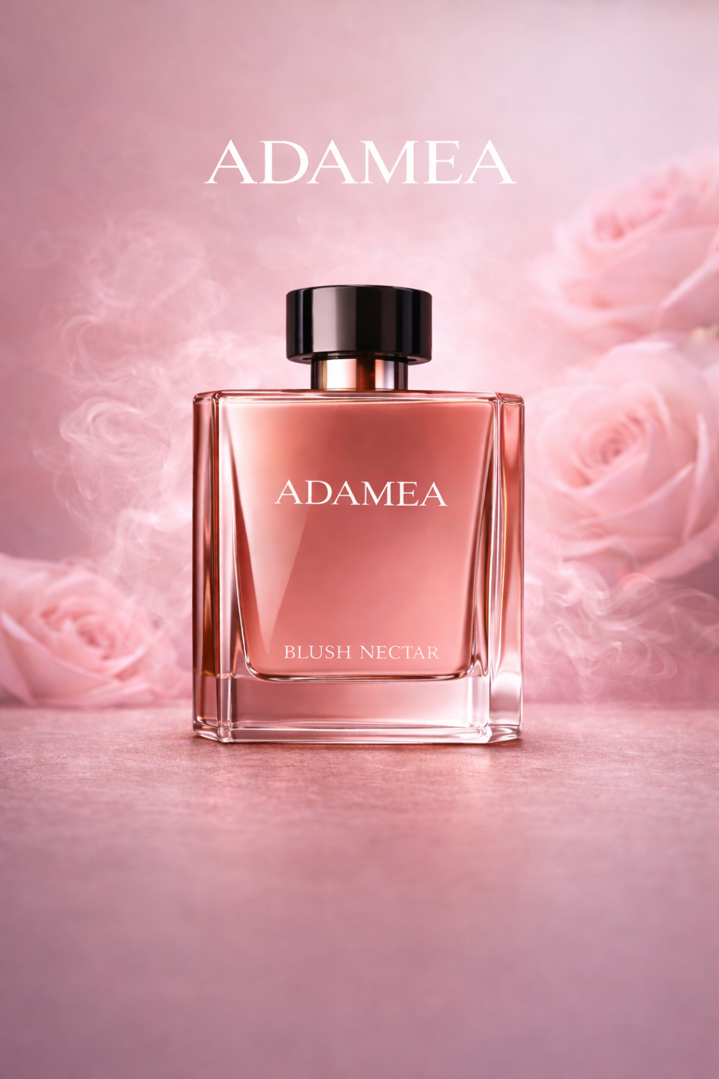 Adamea Blush Nectar floral perfume bottle