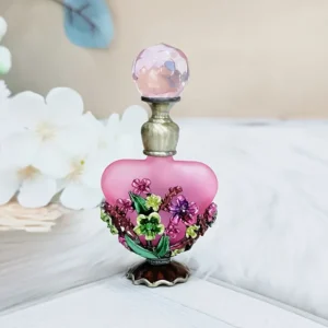 Floral perfume bottle women soft scent